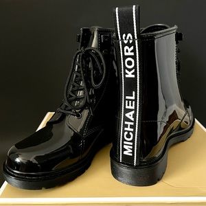 Michael Michael Kors Tavie Rain Bootie Black